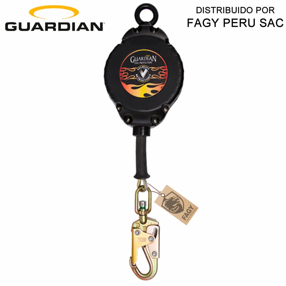 Bloque Retráctil Guardian (42000) 16′ De Cable - Guardian