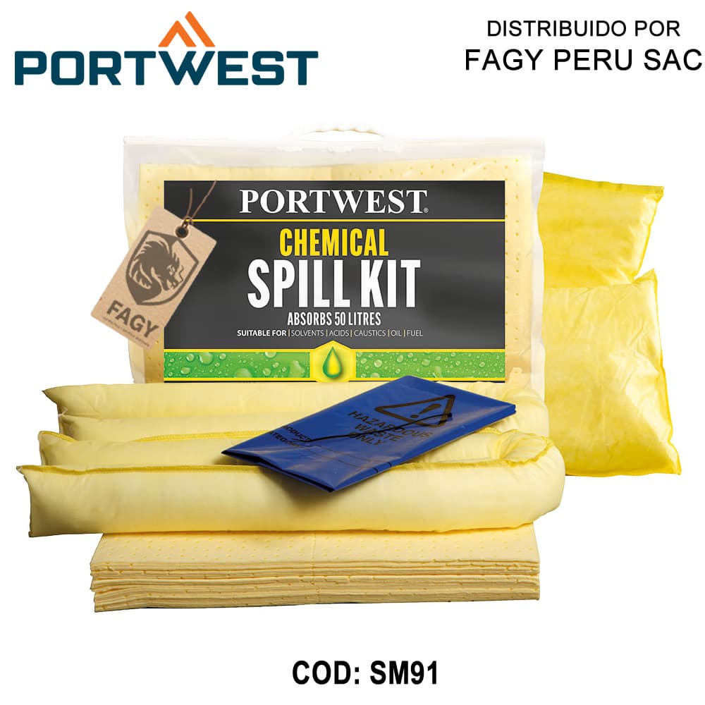Kit Chemical 50 Litros SM91 - PORTWEST