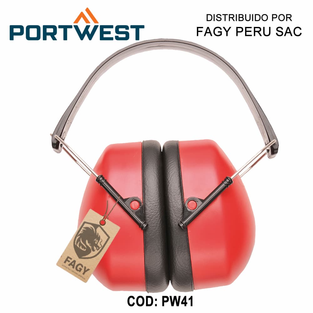 Protector auditivo Súper NRR 25 Db PW41 - PORTWEST