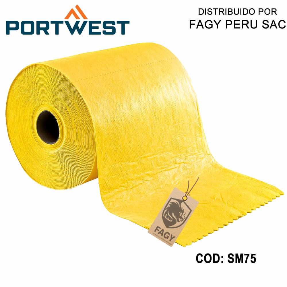 Rollo Chemical Absorbe 64 litros SM75 - PORTWEST