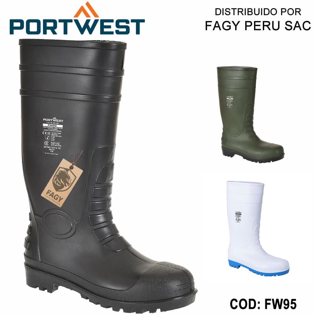 Bota Wellington Total Safety S5 FW95 - PORTWEST