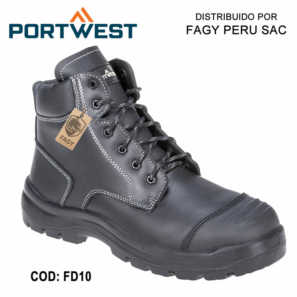 Bota de seguridad Clyde S3 HRO CI HI FO FD10 - PORTWEST