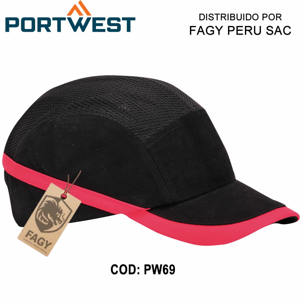 Gorra aireada Bump PW69 - PORTWEST