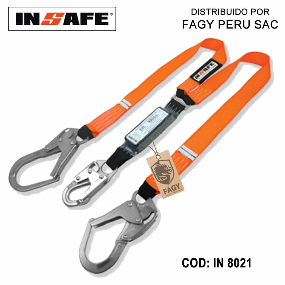 Linea de vida con amortiguador Insafe in 8021 - INSAFE