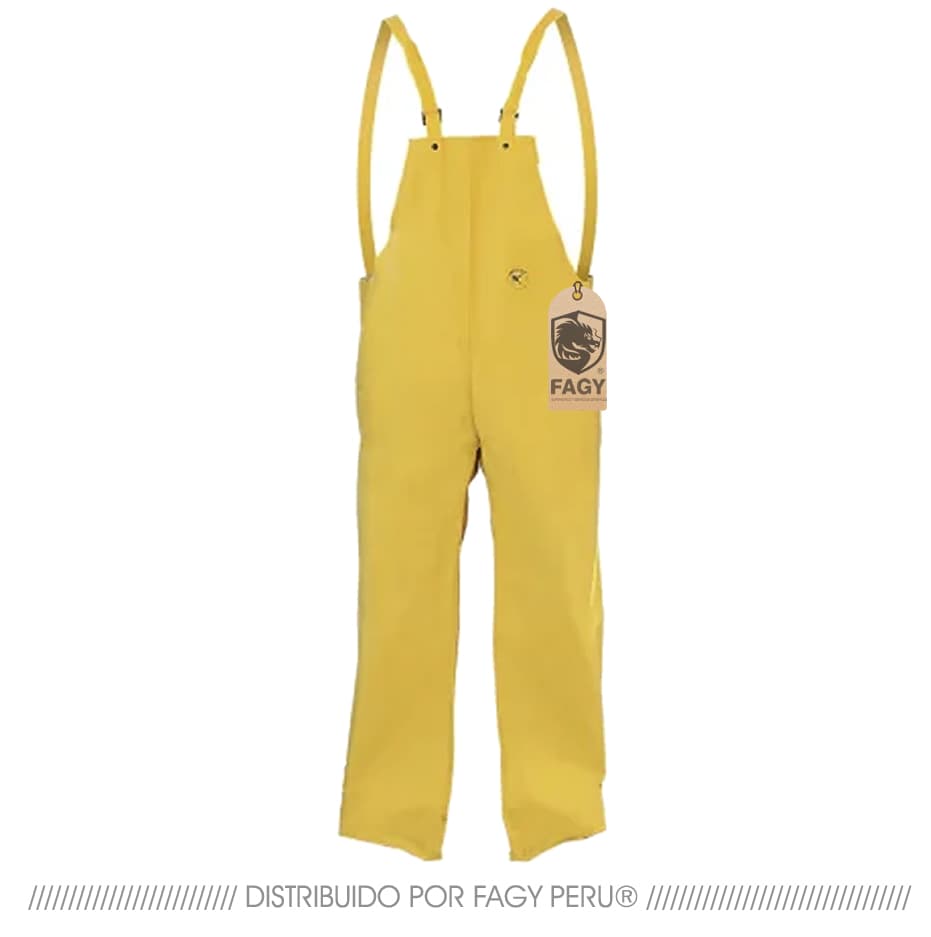 Pantalon de tela enjebada amarilla - Segusa