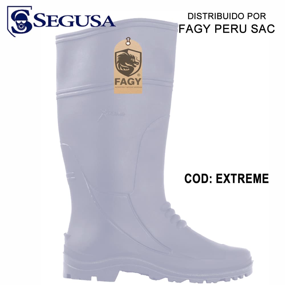 Bota de pvc extremo blanco segusa - Segusa