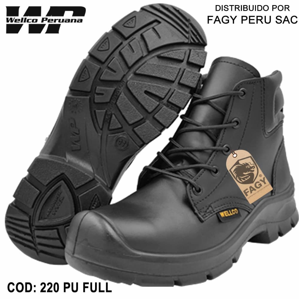 Calzado de seguridad 220 Pu Full Wellco - WELLCO