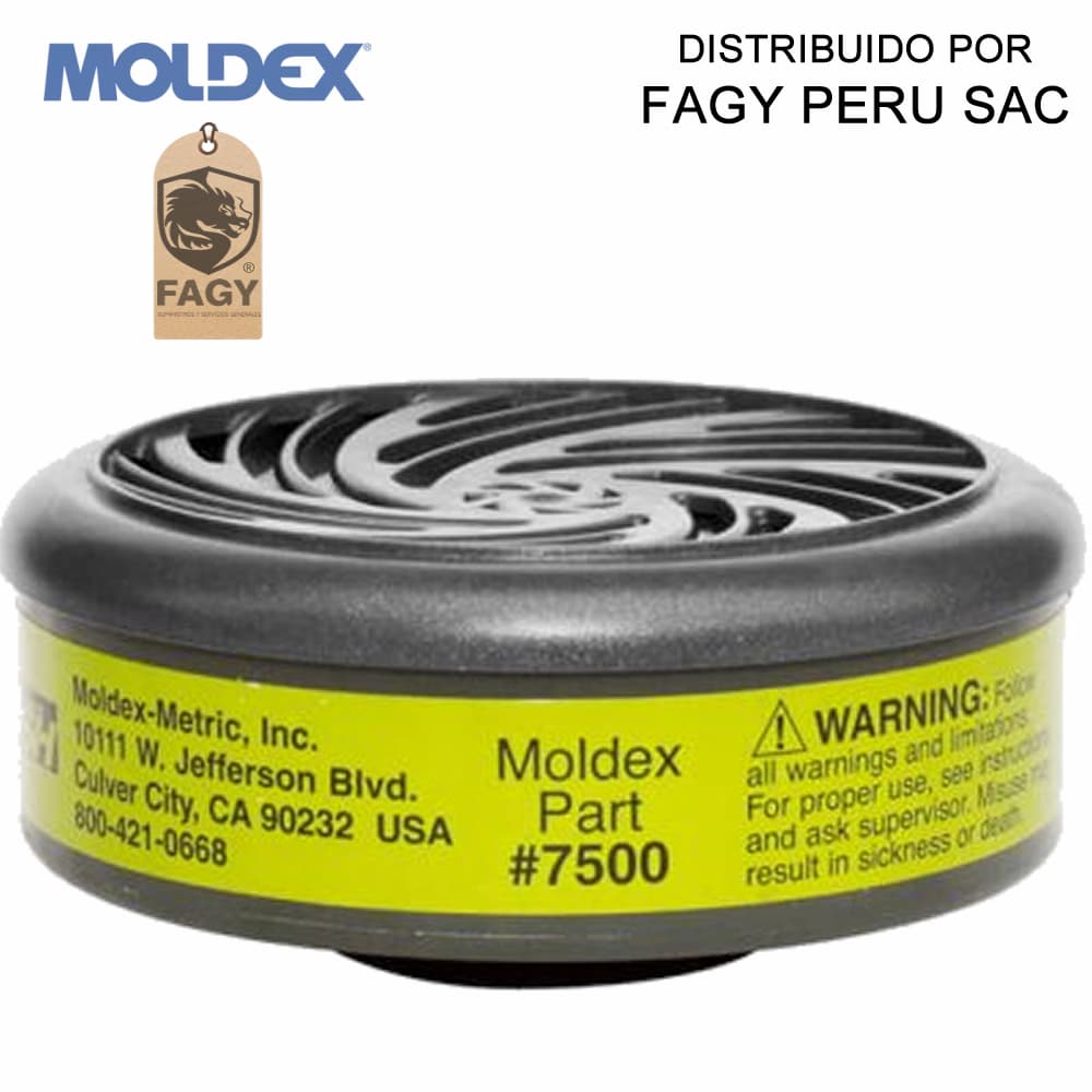 Cartucho contra formaldehido 7500 moldex - Moldex