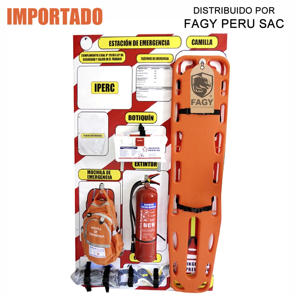 Estación de emergencia Modelo Clasico1 - Producto Importado