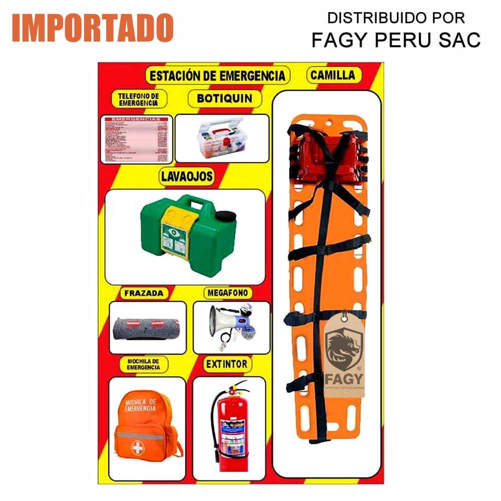 Estación de emergencia Modelo Clasico2 - Producto Importado