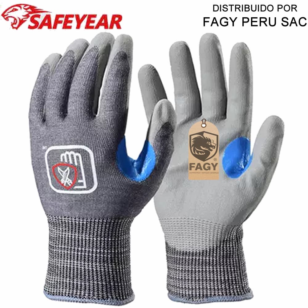 Guante anticorte con refuerzo Safeyear - Safeyear