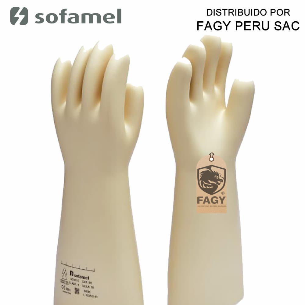 Guante dielectrico latex Sofamel - Sofamel