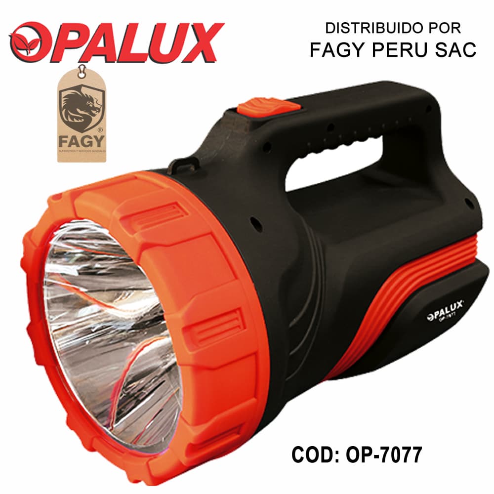 Linterna recargable 5w opalux OP-7077 - Opalux