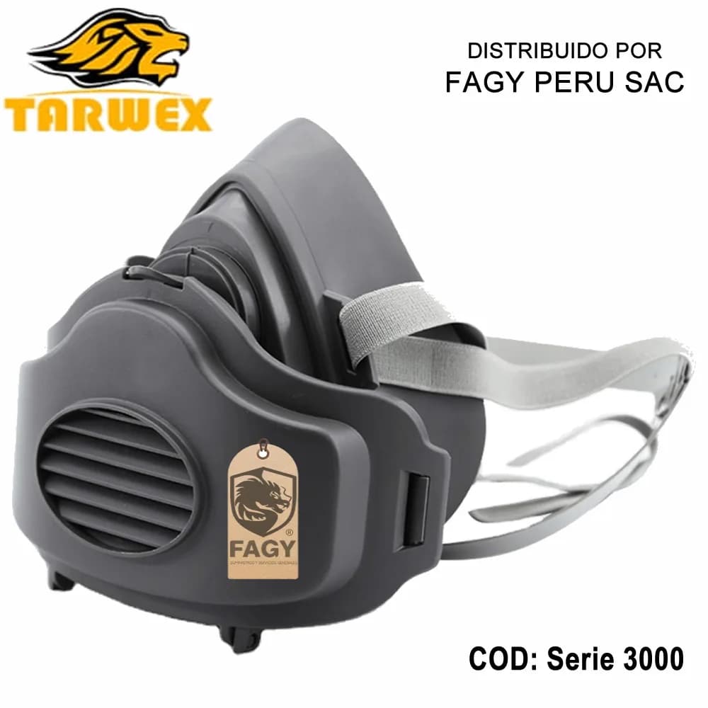 Respirador 1 filtro serie 3000 tarwex - Tarwex