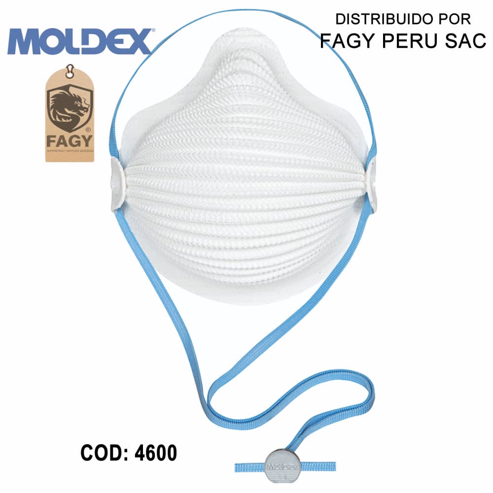 Respirador libre mantenimiento N95 4600 moldex - Moldex