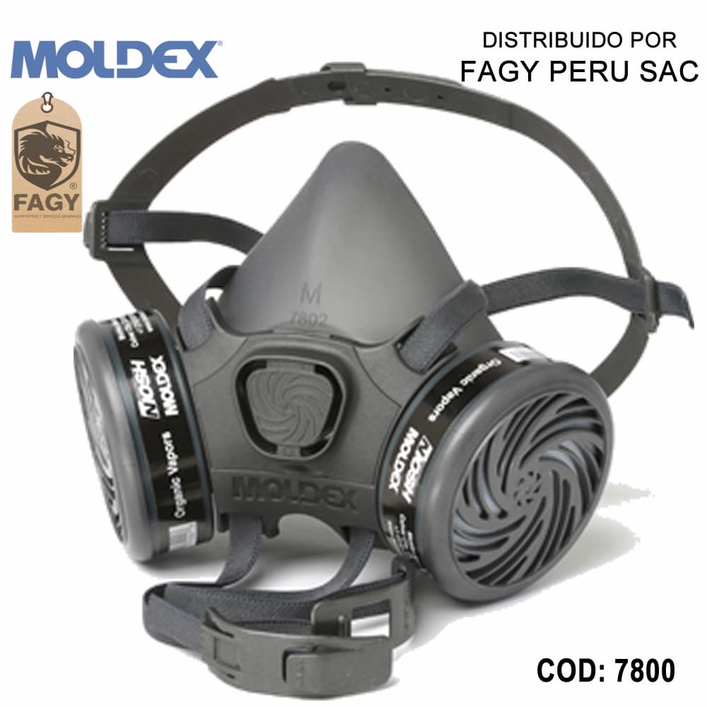 Respirador reutilizable 7800 moldex - Moldex
