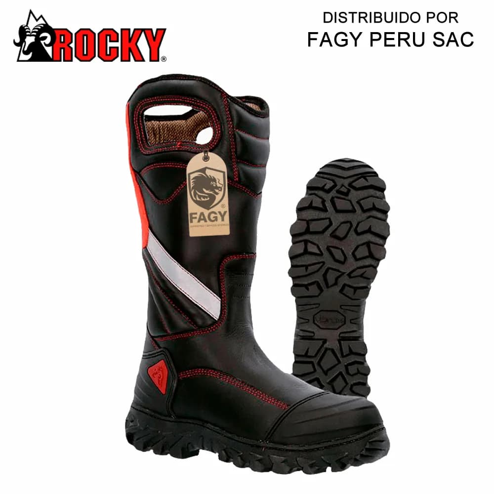 Botas estructurales rocky para bomberos - Rocky