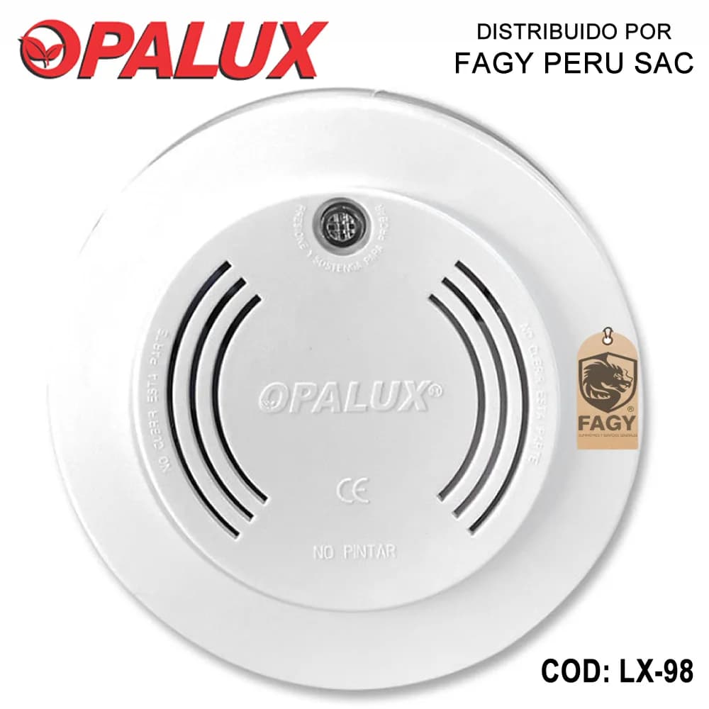 Detector de humo LX-98 opalux - Opalux