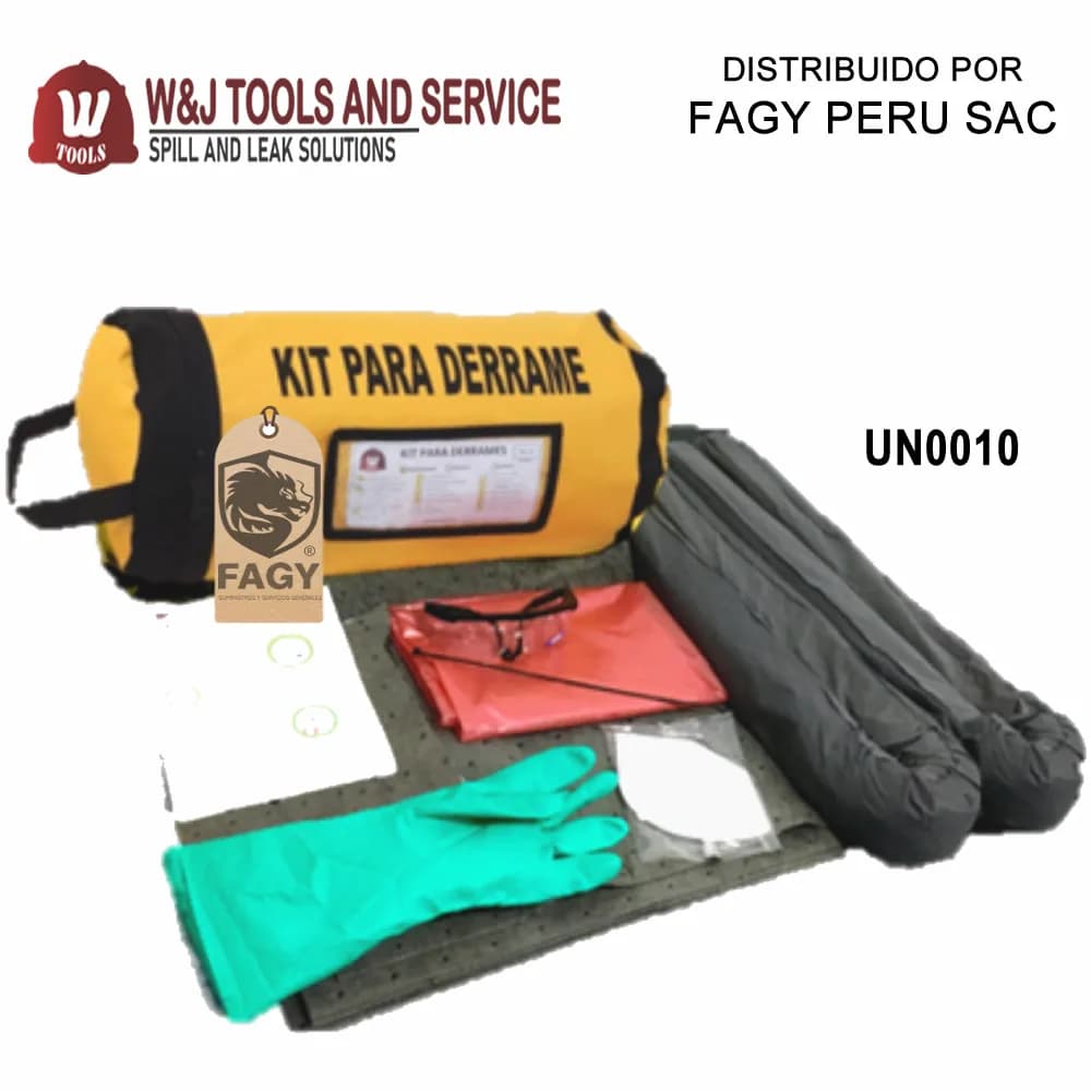Kit antiderrame universal básico 10L - W Tools
