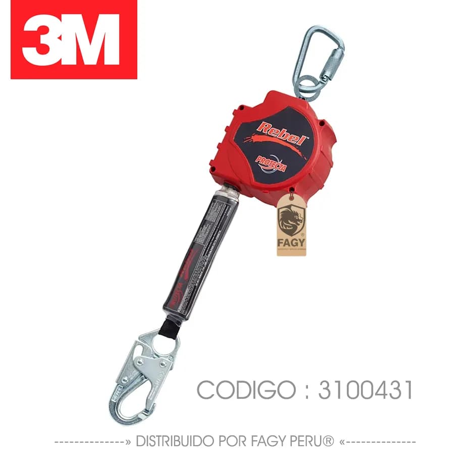 Bloque retractil 20 pies protecta 3100431 - Protecta