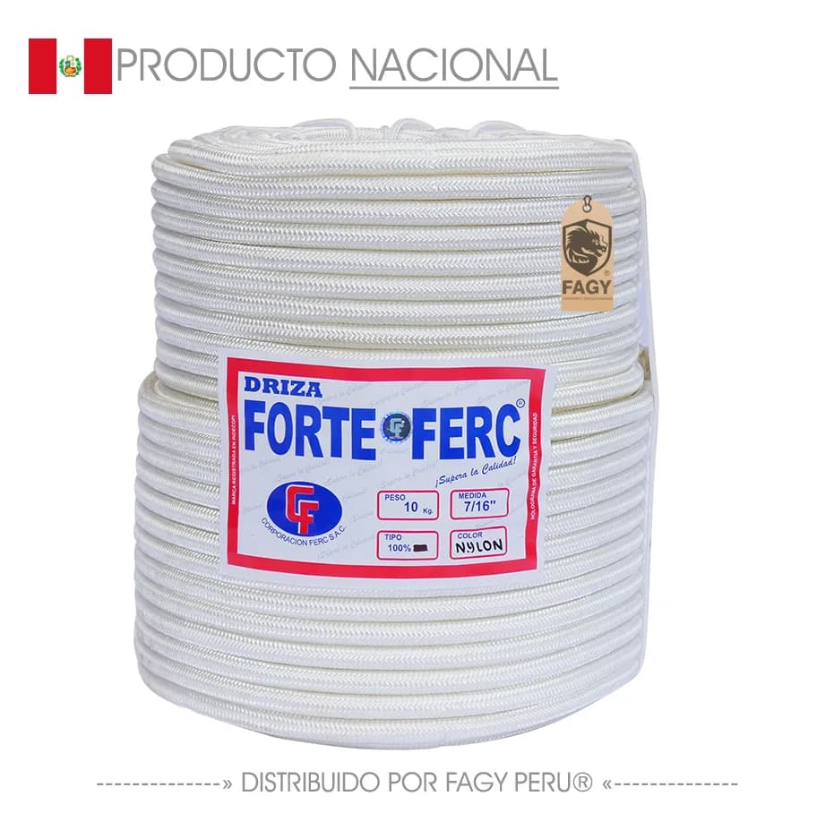 Drizas De Nylon 7/16 - Producto Nacional
