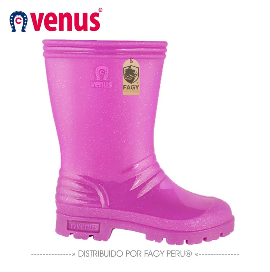 Bota venus infantil sin sticker fucsia - VENUS