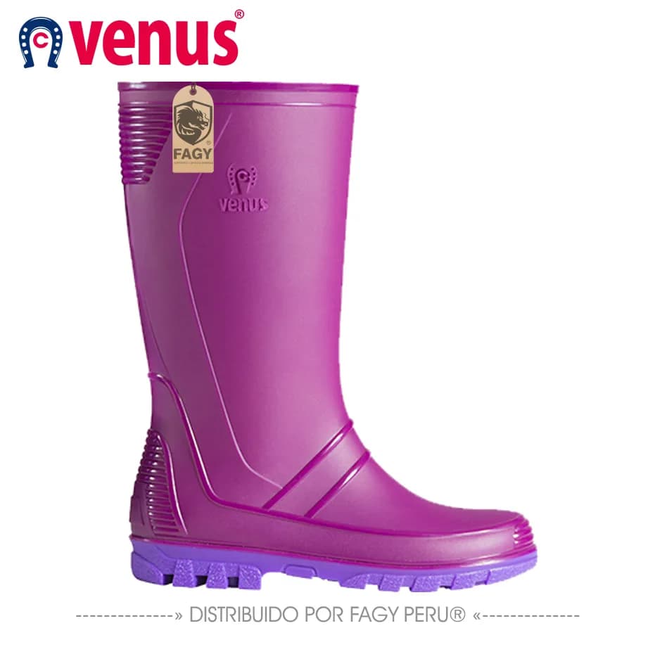 Botas impermeables andina violeta - VENUS