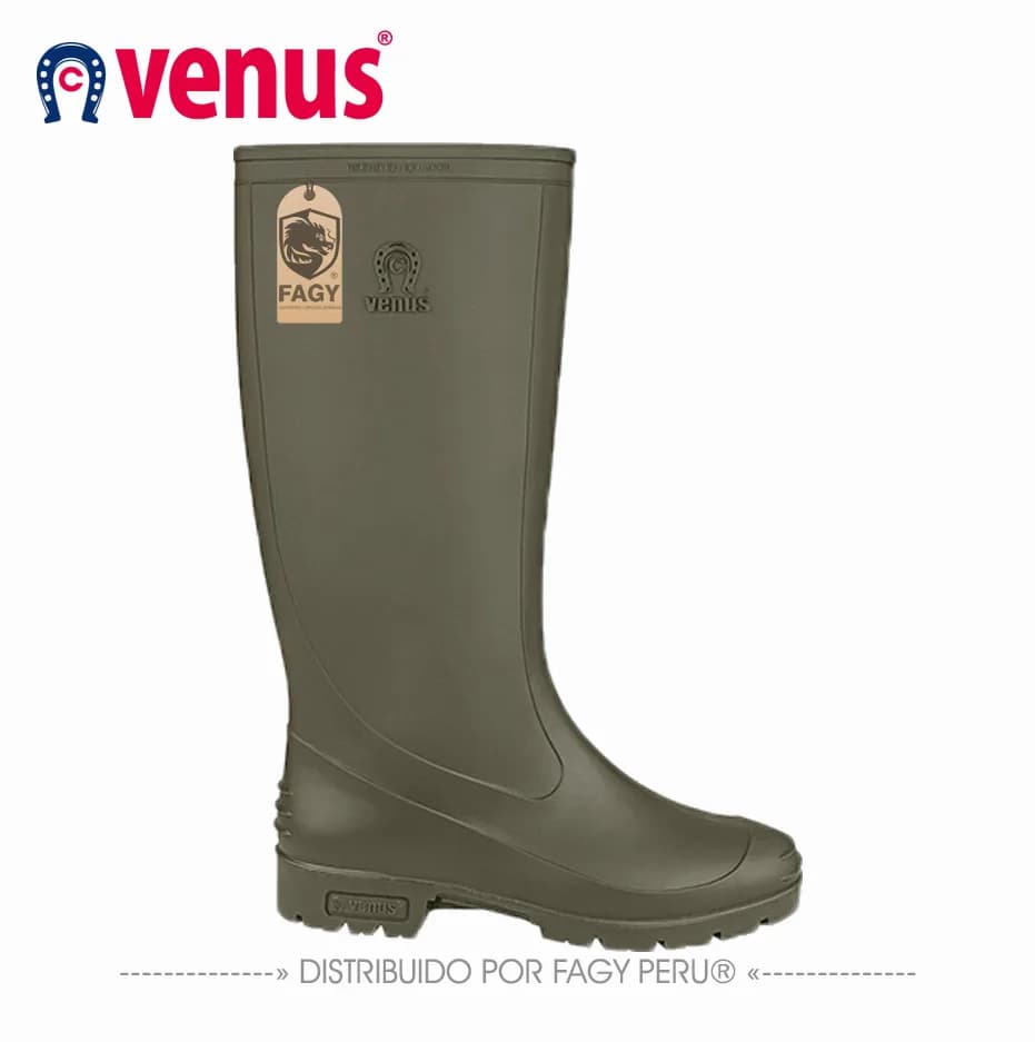 Botas impermeables pantanera verde - VENUS