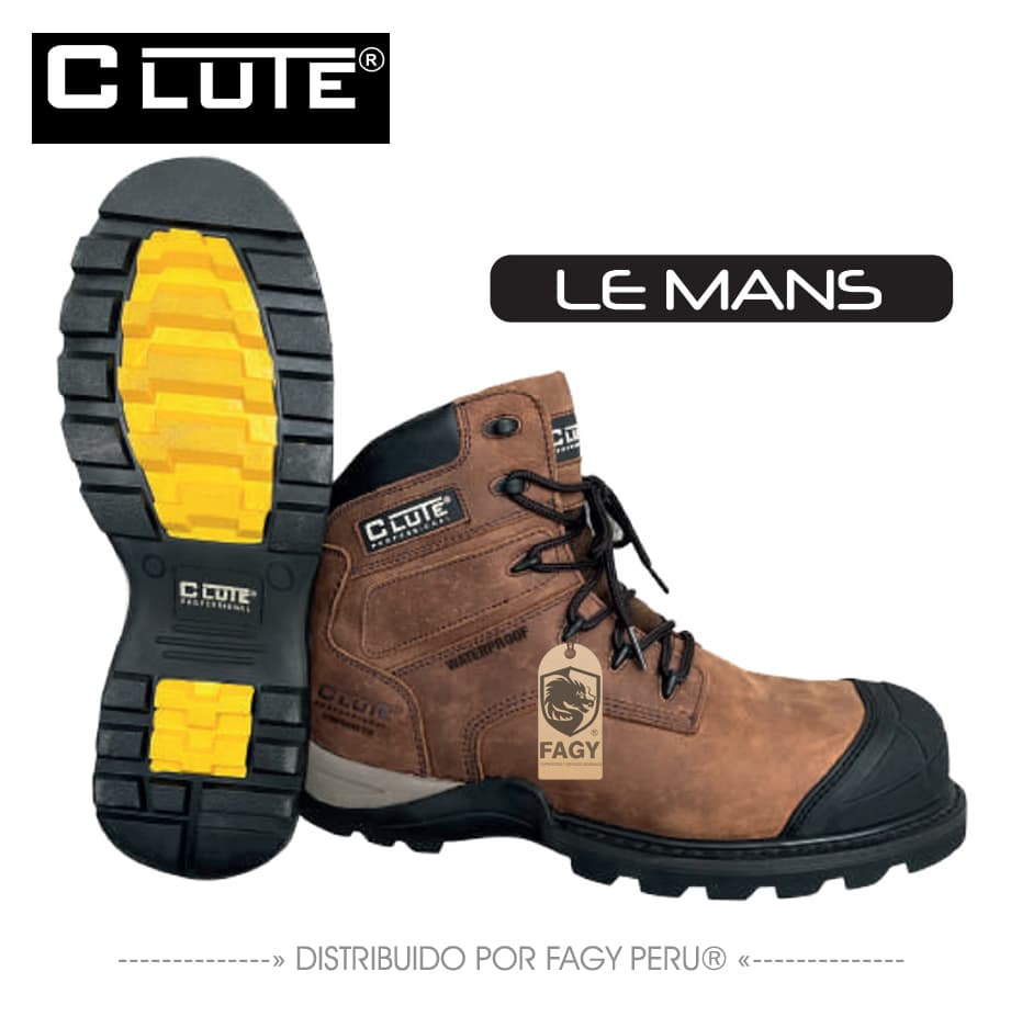 Botín clute Le Mans marrón - Clute