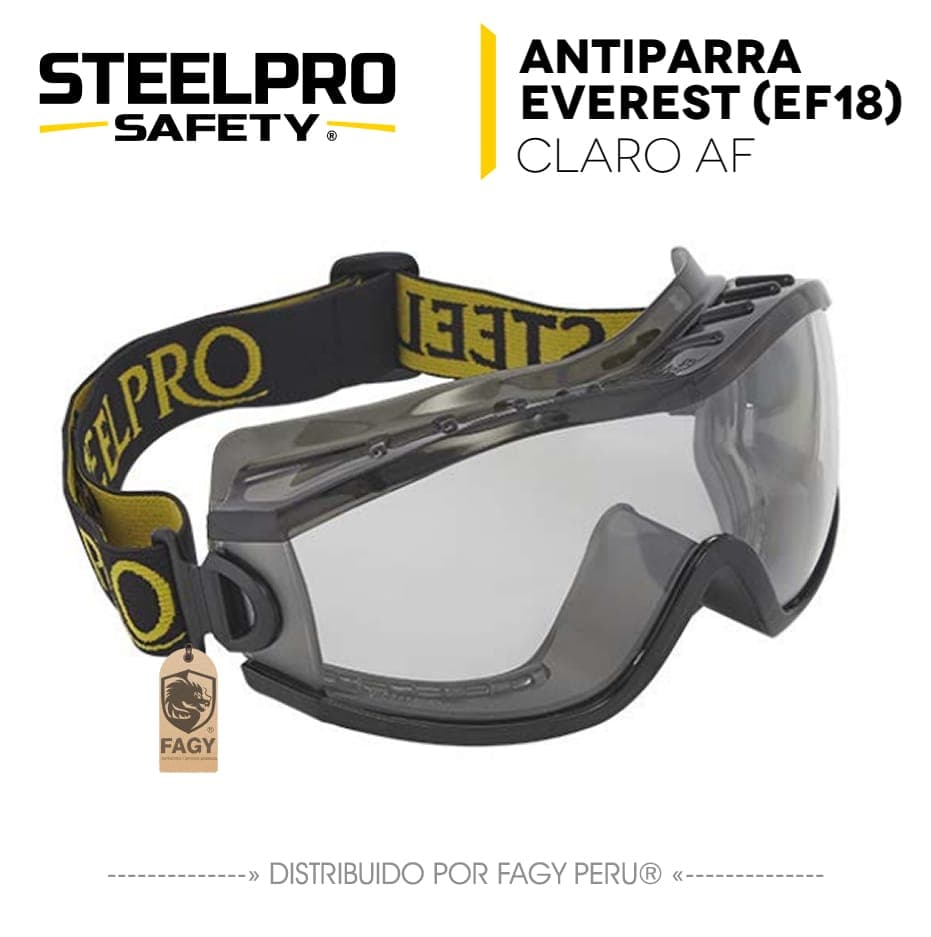 Lente antiparra everest claro steelpro - Steelpro