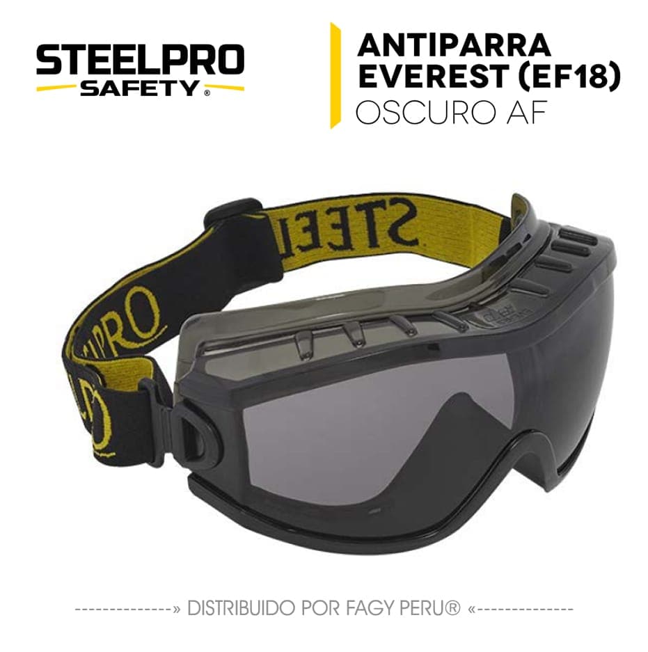 Lente antiparra everest oscuro steelpro - Steelpro