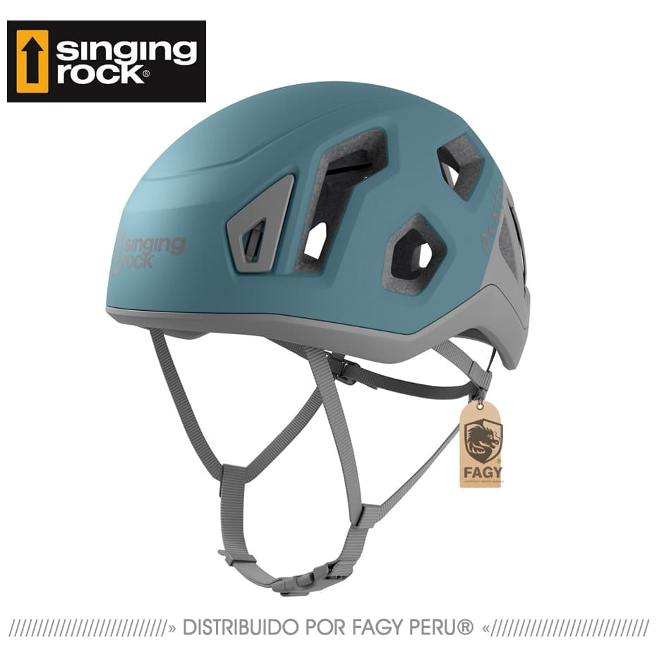 Casco penta M/L spruce blue - SINGING ROCK