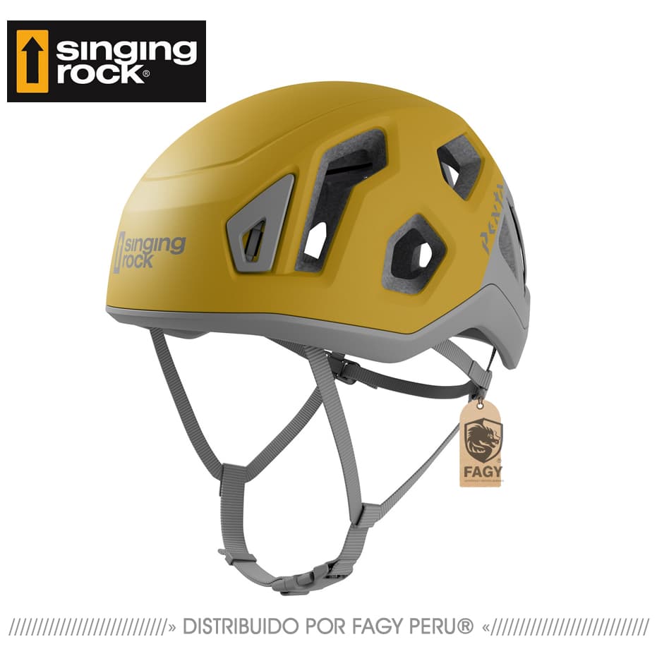Casco penta S yellow gold - SINGING ROCK