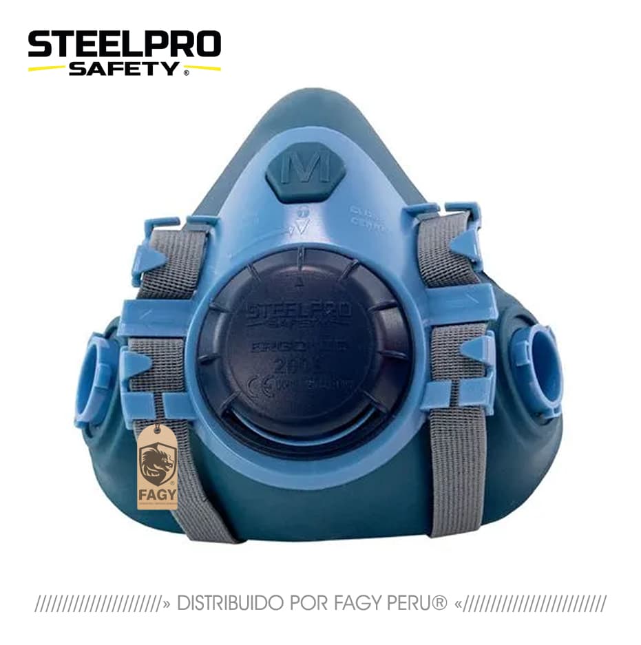 Respirador medio rostro ergonic 200S - Steelpro
