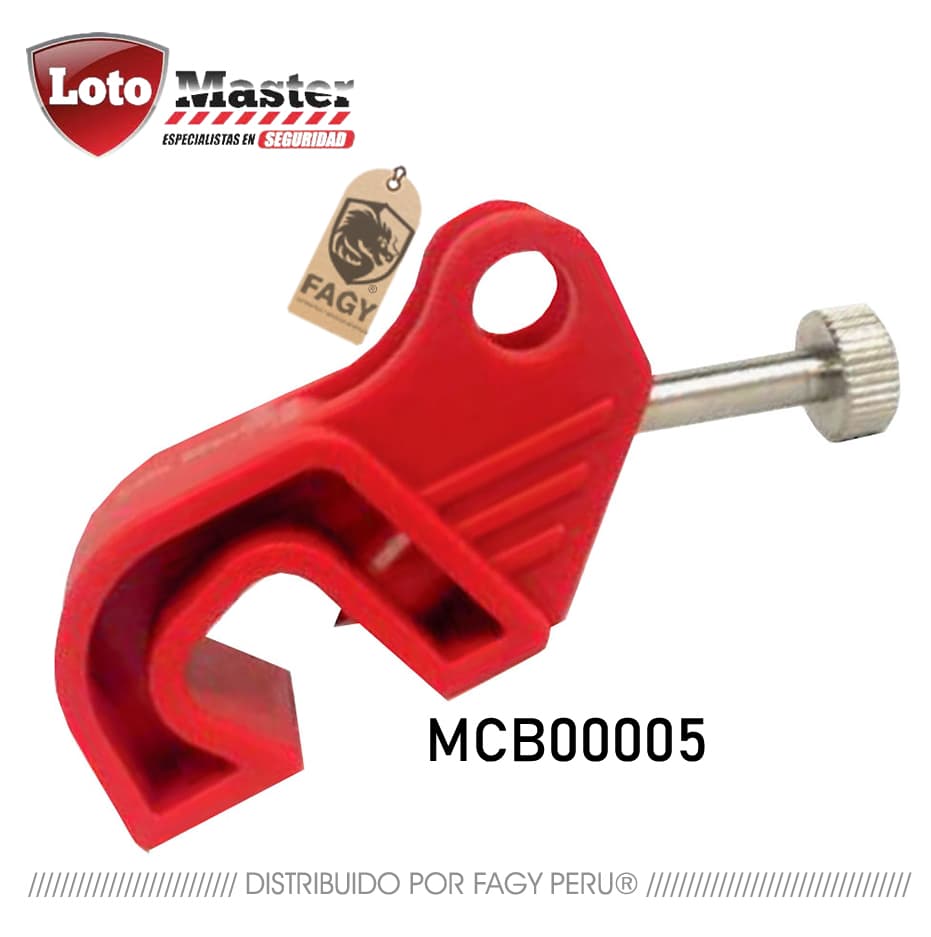Bloqueo para interruptor MCB00005 loto master - Loto Master