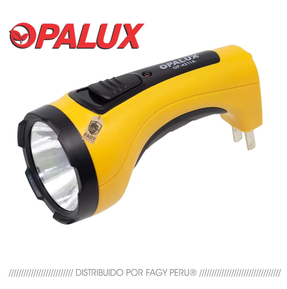 Linterna recargable 2W OP-4211A Opalux - Opalux