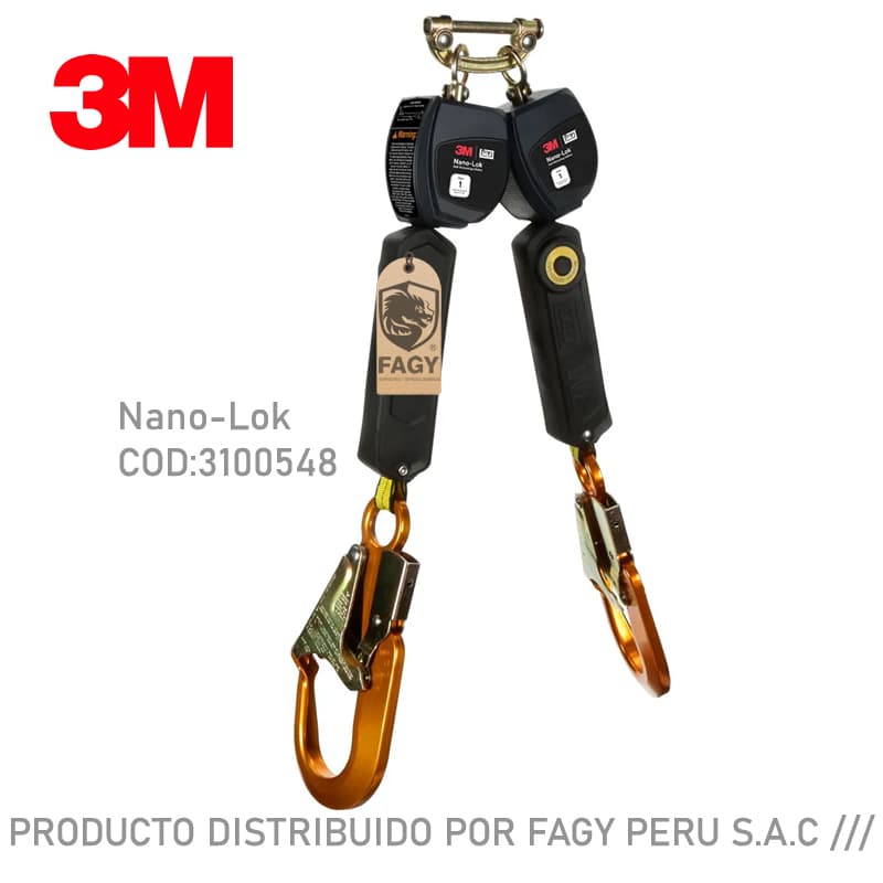 Bloque Retractil 3M DBI-SALA Nano-Lok 3100548 - 3M