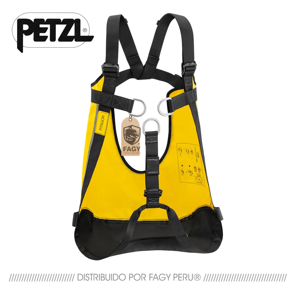 Triángulo de evacuación con tirantes Pitagor - PETZL