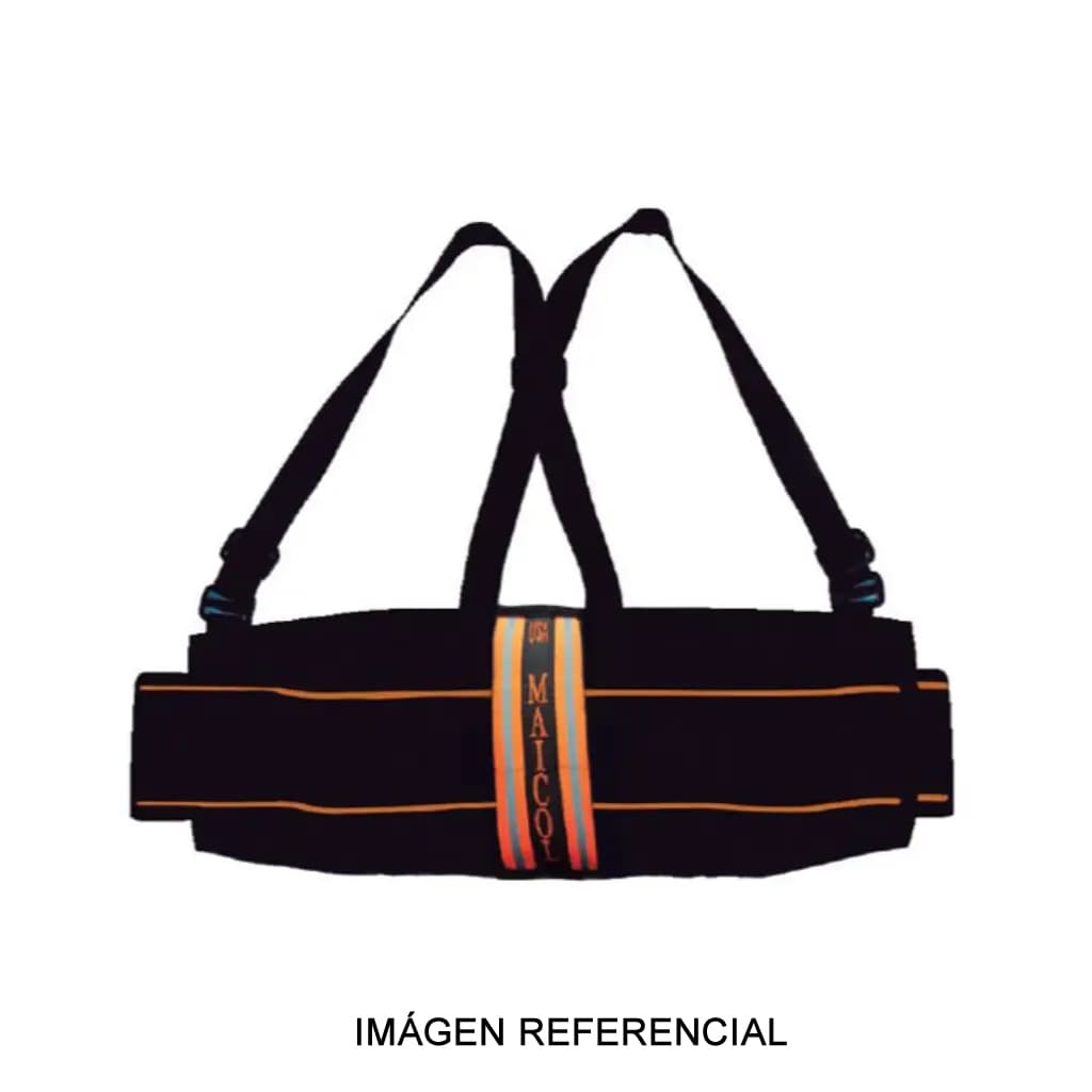 Faja lumbar elástica 25cm marca Maicol FLP25 - MAICOL
