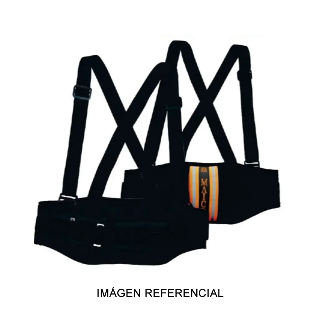 Faja lumbar rígida minera marca Maicol FLRM - MAICOL