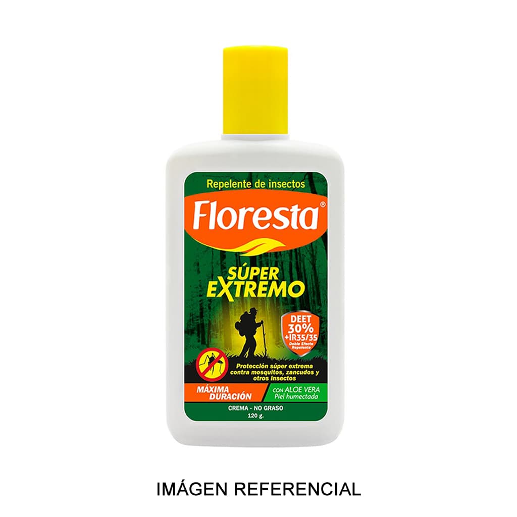 Repelente floresta super extremo crema 120g - Floresta