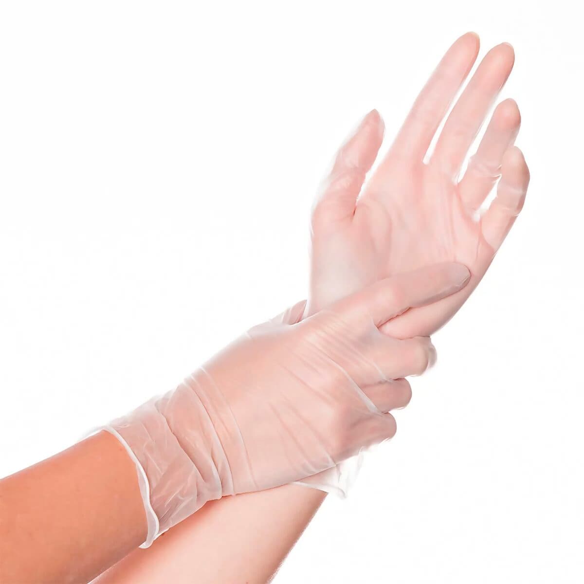 Guantes de vinilo transparente libre de polvo R&G - RyG