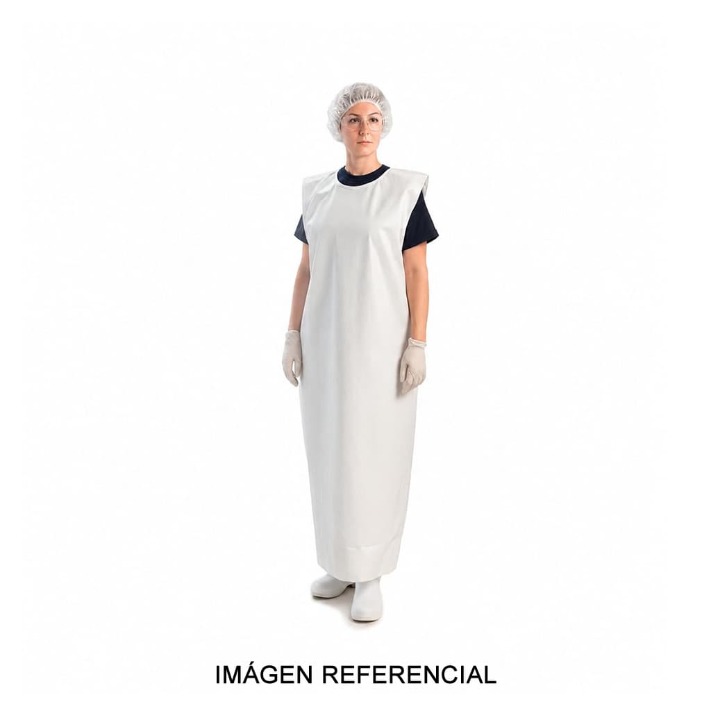 Mandil cobertor tipo poncho polietileno marca R&G - RyG