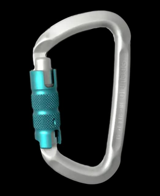 Mosquetón Edelrid D-Classic 3000 Triple 30kn