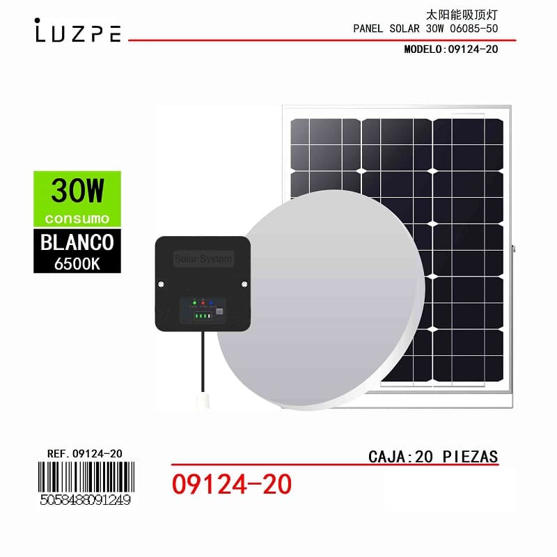 Panel Solar 30W - Importado