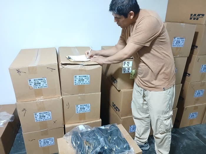 Entrega en Villa el Salvador