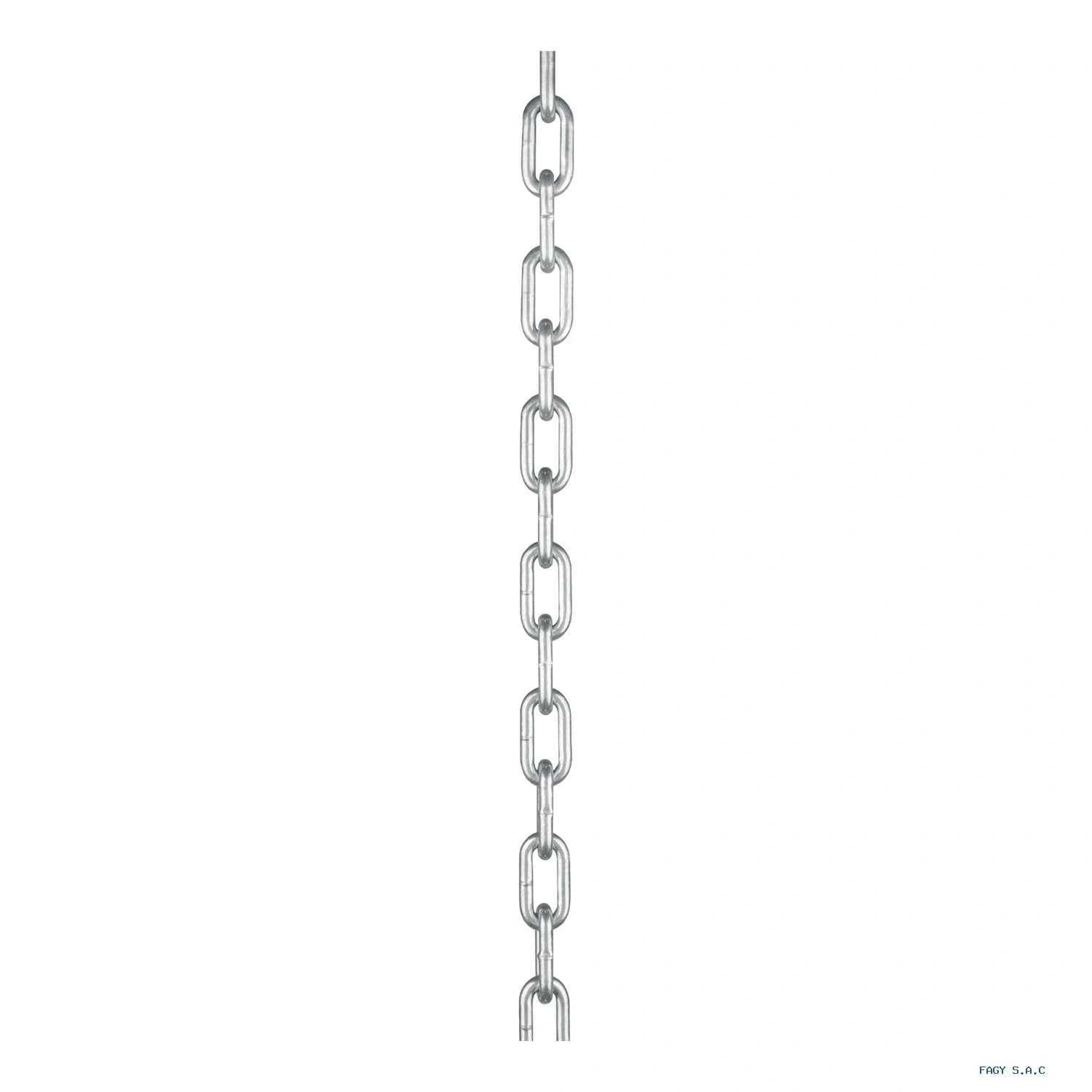 Cadena galvanizada 8 mm – 5/16", en saco con 50 kg, Truper 103444