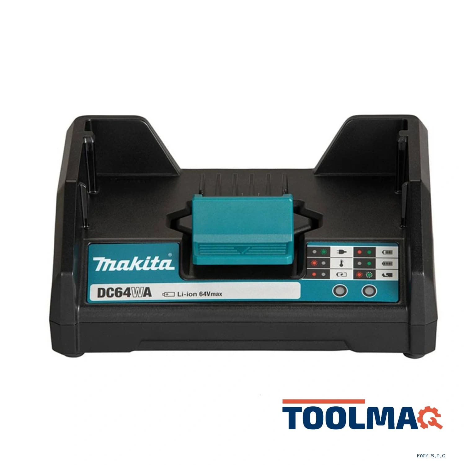 Cargador de Batería de Ion de Litio 64V Max Makita DC64WA 191W19-9