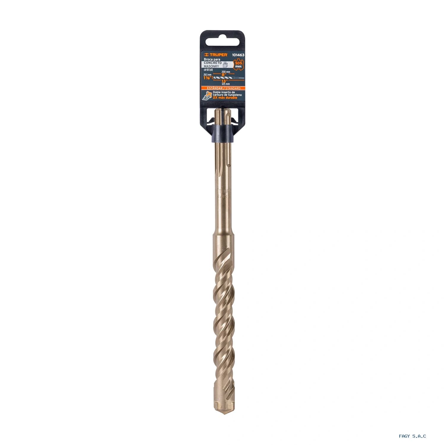 Broca SDS Ma x de 1-1/8 x 13", Truper 101463