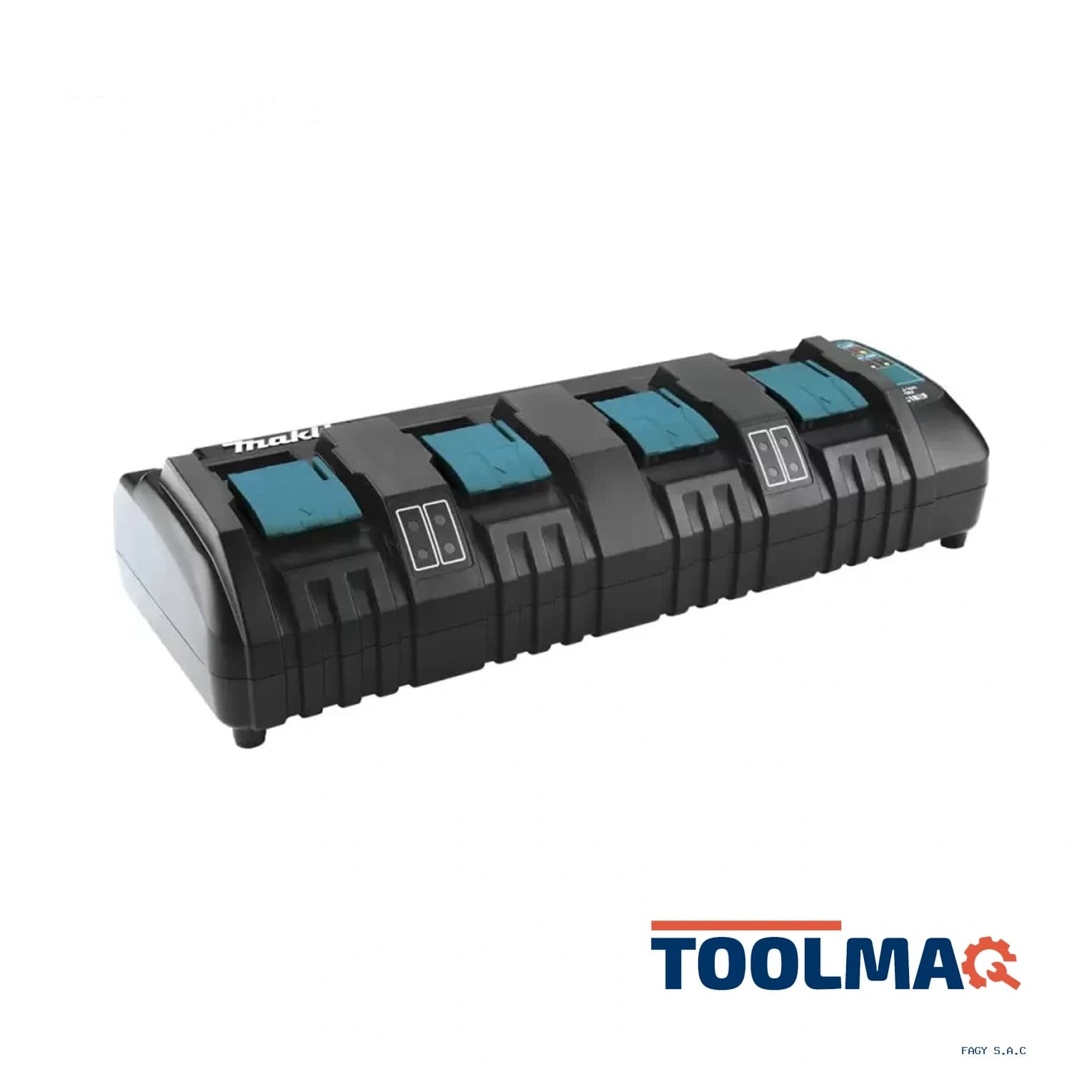 Multicargador 4 Puertos para Baterías de Ion de Litio 14,4V-18V LXT Makita DC18SF 196426-3